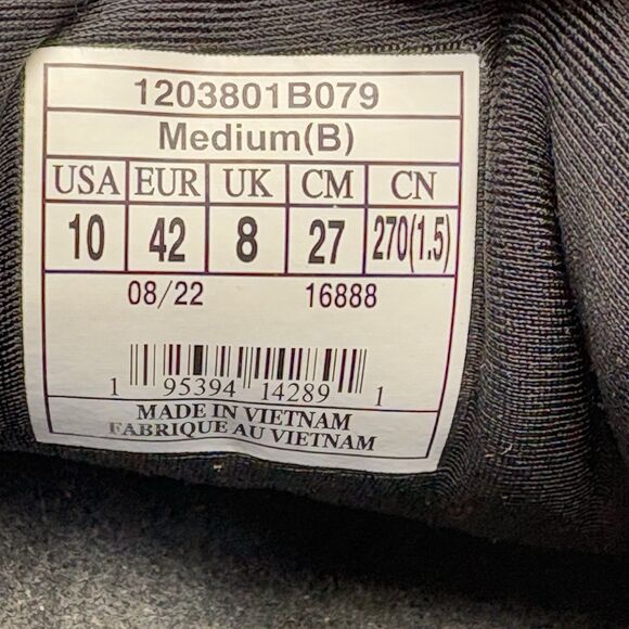 Brooks Ghost 15 Women's Size 10 Road Running Shoes Athletic Sneakers Dark Gray - Picture 15 of 15